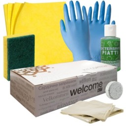 Kit di benvenuto ospiti...